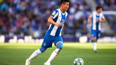 Coronavirus, positivo l'attaccante dell'Espanyol Wu Lei