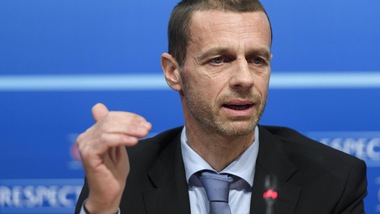 L'idea di Ceferin per le coppe: "Si può riprendere anche a settembre"