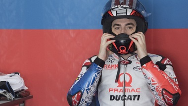 MotoGp, Bagnaia: "Moto è veloce e competitiva"