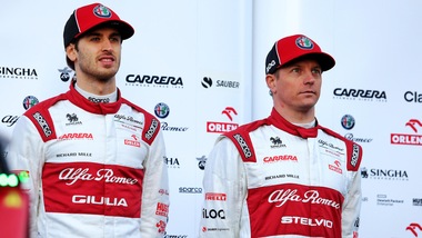 Alfa Romeo, Giovinazzi loda Raikkonen: "Mi aiuta molto e c’è grande rispetto"
