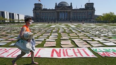 Berlino, il Fridays for Future durante il Coronavirus
