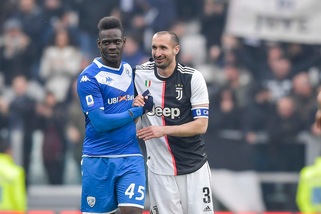 Chiellini: "Balotelli? Ha solo il tiro. Kean è diverso"