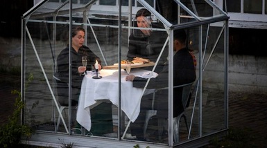 Ad Amsterdam i ristoranti diventano delle serre