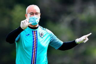 Sampdoria, Ranieri dirige una seduta a gruppi