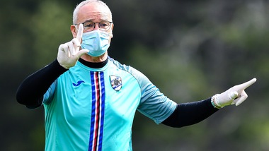 Sampdoria, Ranieri dirige una seduta a gruppi