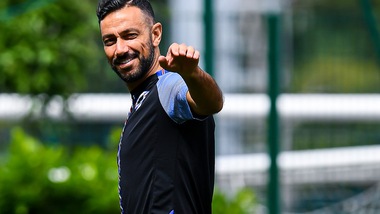Sampdoria, Quagliarella ritorna in gruppo