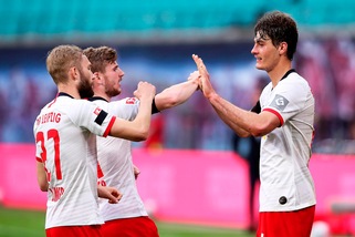 Bundesliga, Lipsia-Hertha Berlino 2-2: Schick chiama, Piatek risponde