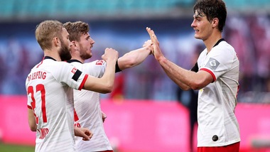 Bundesliga, Lipsia-Hertha Berlino 2-2: Schick chiama, Piatek risponde