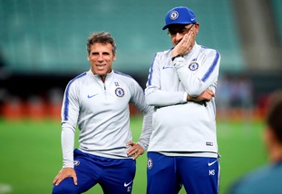 Zola: "Alcuni calciatori del Chelsea si annoiavano con Sarri"