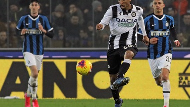 Udinese, allenamento con il gruppo per Becao