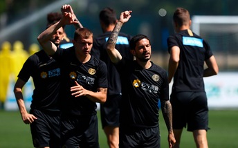L'Inter non si ferma: al lavoro in vista della Coppa Italia
