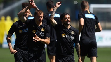 L'Inter non si ferma: al lavoro in vista della Coppa Italia