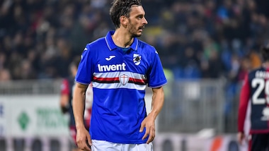 Sampdoria, Gabbiadini batte La Gumina in partitella: 3-2