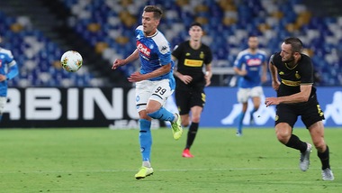 Coppa Italia Napoli-Inter 1-1, il tabellino