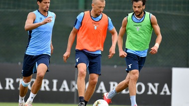 Lazio, Leiva decisivo nella partitella in famiglia