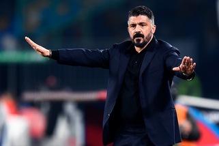Napoli, Gattuso: "Non esiste il momento giusto per incontrare la Juve"