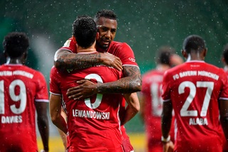 Lewandowski-gol, il Bayern Monaco è campione di Germania