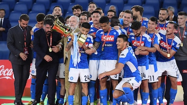 Il Napoli fa festa grande: la Coppa Italia è sua