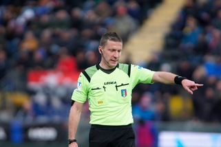 Arbitri di B: Massimi per Cremonese-Benevento. Spezia-Empoli, c'è Abbattista