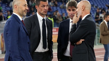 Milan, Gazidis, Maldini e Massara a colloquio con Pioli prima del Lecce