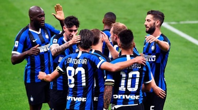 Inter-Sampdoria 2-1: Lukaku e Lautaro portano Conte a -6 dalla Juve