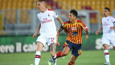 Lecce, sospiro di sollievo: solo distorsione per Lapadula