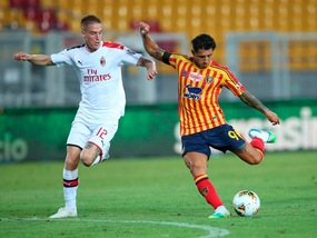 Lecce-Milan 1-4, il tabellino