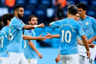 Premier, il Manchester City cala la manita: 5-0 al Burnley