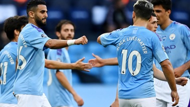 Premier, il Manchester City cala la manita: 5-0 al Burnley
