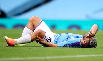 Manchester City, problemi al ginocchio per Aguero: stagione finita