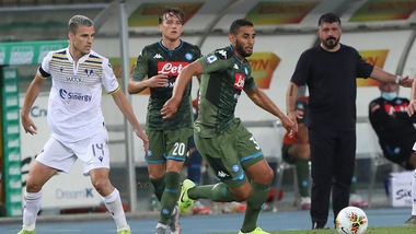 Verona-Napoli 0-2, il tabellino