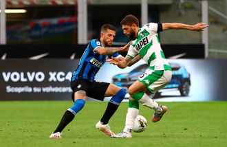 Inter-Sassuolo 3-3, il tabellino