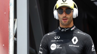 F1, Ricciardo: "Sarà dura correre senza pubblico"