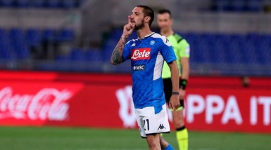 Napoli, Politano: "Non dovevo zittire la panchina della Juve"