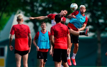 Ibrahimovic, primo allenamento in gruppo: nel mirino Milan-Roma