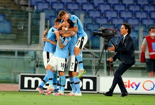 Lazio-Fiorentina 2-1: Immobile e Luis Alberto tengono la Juve a +4