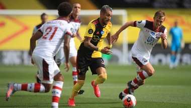 Pereyra, Masina e Pussetto non incidono: Watford ko col Southampton