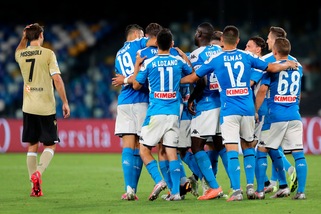 Napoli-Spal 3-1, il tabellino