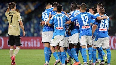 Napoli-Spal 3-1, il tabellino