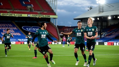 Premier League, Crystal Palace ancora ko: colpo del Burnley