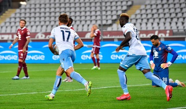 Torino-Lazio 1-2: Belotti segna, Immobile e Parolo firmano la rimonta