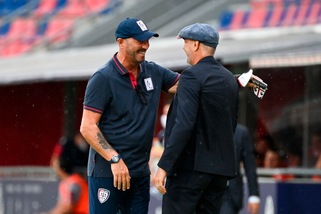 Cagliari, Zenga soddisfatto: "Per come si era messa era più facile mollare"