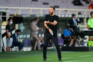 Sassuolo, De Zerbi gongola: "Una grande partita, qui mi diverto"