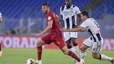 Roma-Udinese 0-2, il tabellino