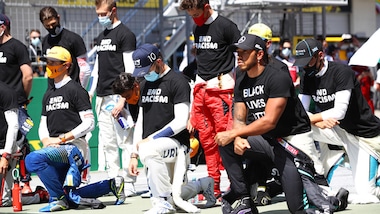 Gp Austria, Hamilton: "Inginocchiarsi? Decisione non mia"