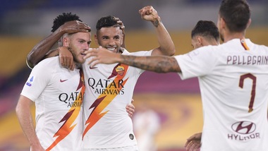 Roma-Parma 2-1, il tabellino