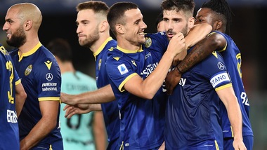 Verona-Inter 2-2: Lazovic e Veloso per Juric, Conte ora è quarto