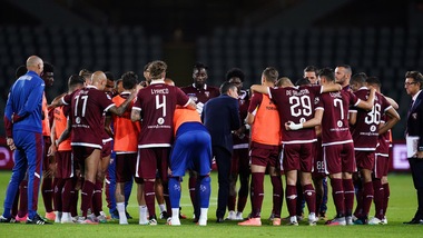 Torino, l'urlo liberatorio dopo il successo contro il Brescia