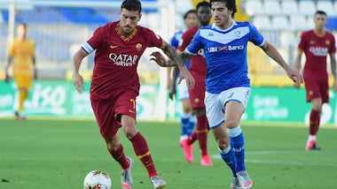 Brescia-Roma 0-3, il tabellino