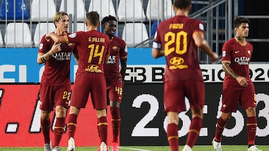 Brescia-Roma 0-3: Zaniolo torna al gol dopo l'infortunio, Lopez nei guai